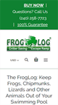 Mobile Screenshot of froglog.us